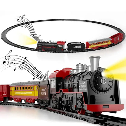 Lights and Sound Toy Train Track Set Lights and Sound Toy Train Track Set