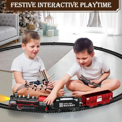 Lights and Sound Toy Train Track Set Lights and Sound Toy Train Track Set
