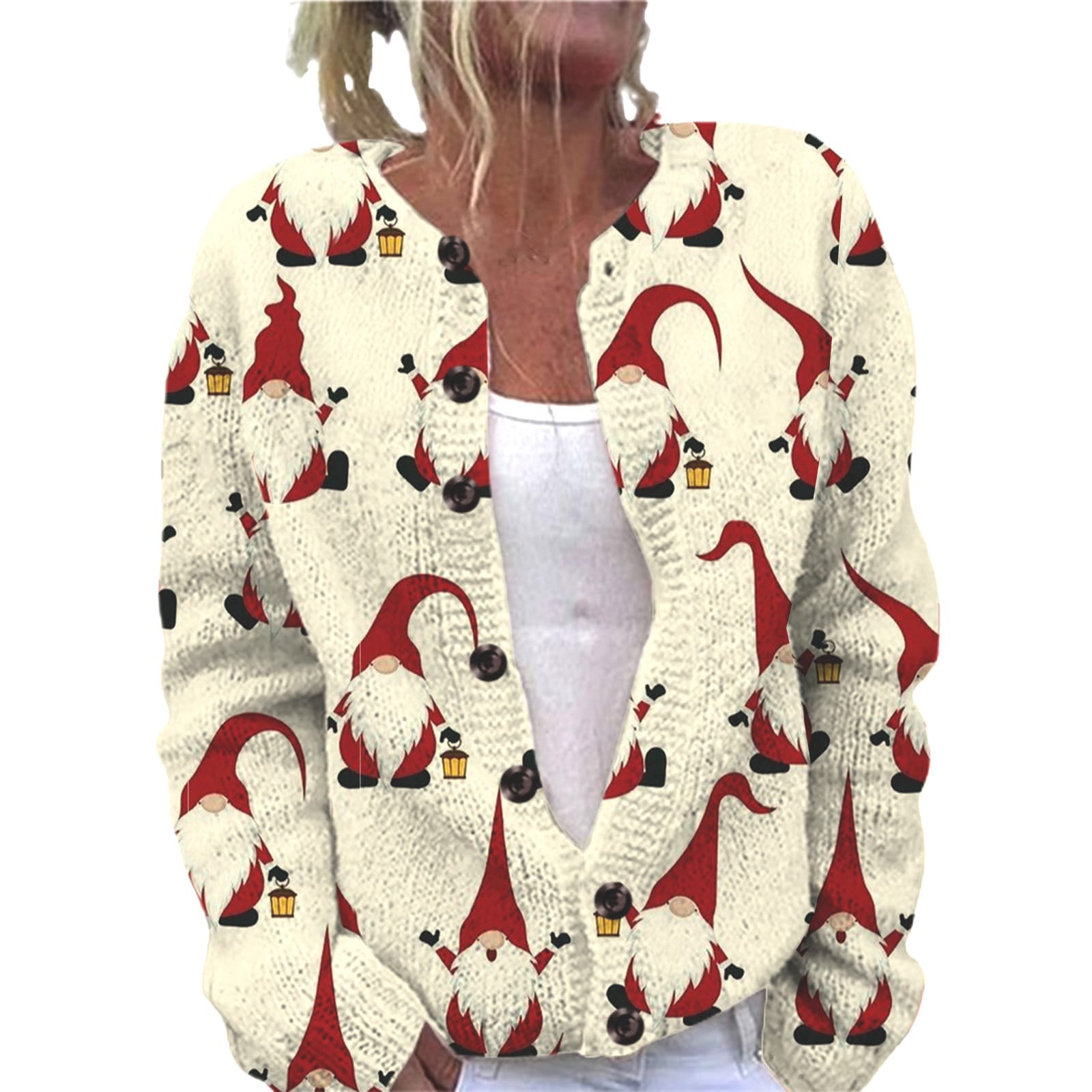 Ll-Yk1 Halloween Cardigan Round Neck Long-Sleeved 3D Printed Sweater European and American Cross-Border Casual Women's Clothing Amazon Theme Ll-Yk1 Halloween Cardigan Round Neck Long-Sleeved 3D Printed Sweater European and American Cross-Border Casual Women's Clothing Amazon Theme