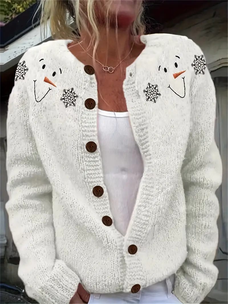 Ll-Yk1 Halloween Cardigan Round Neck Long-Sleeved 3D Printed Sweater European and American Cross-Border Casual Women's Clothing Amazon Theme Ll-Yk1 Halloween Cardigan Round Neck Long-Sleeved 3D Printed Sweater European and American Cross-Border Casual Women's Clothing Amazon Theme