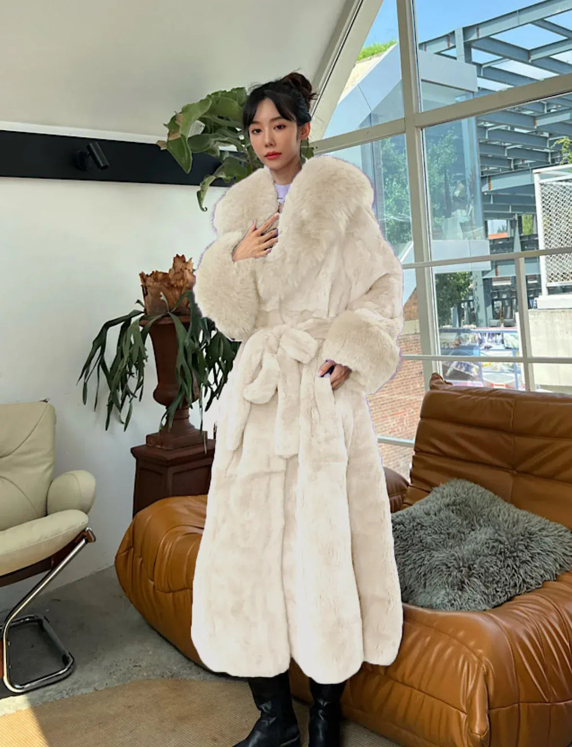 Long Mink Coats Women Fur Coats Winter Outwear Faux Fur Jacket Female Long Sleeve Ladies Casual Oversize Fur Coat Parkas Long Mink Coats Women Fur Coats Winter Outwear Faux Fur Jacket Female Long Sleeve Ladies Casual Oversize Fur Coat Parkas