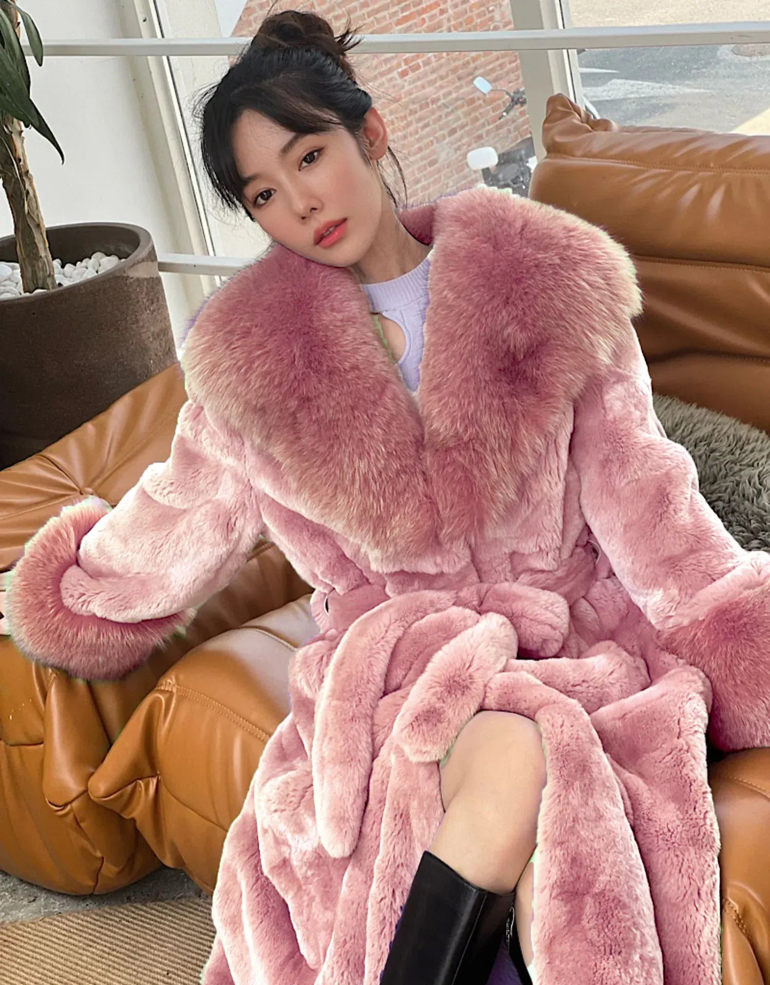 Long Mink Coats Women Fur Coats Winter Outwear Faux Fur Jacket Female Long Sleeve Ladies Casual Oversize Fur Coat Parkas Long Mink Coats Women Fur Coats Winter Outwear Faux Fur Jacket Female Long Sleeve Ladies Casual Oversize Fur Coat Parkas