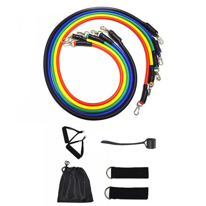LOOGDEEL 11PCS/Set Resistance Bands Pedal Excercise Body Training Workout Women Men Fitness Yoga Pull Rope Exercises Latex Tubes LOOGDEEL 11PCS/Set Resistance Bands Pedal Excercise Body Training Workout Women Men Fitness Yoga Pull Rope Exercises Latex Tubes