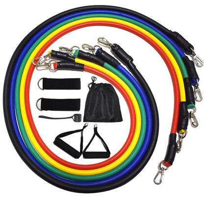 LOOGDEEL 11PCS/Set Resistance Bands Pedal Excercise Body Training Workout Women Men Fitness Yoga Pull Rope Exercises Latex Tubes LOOGDEEL 11PCS/Set Resistance Bands Pedal Excercise Body Training Workout Women Men Fitness Yoga Pull Rope Exercises Latex Tubes