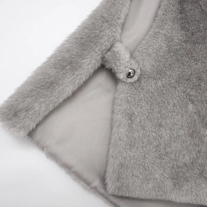 Loose Fit Faux Fur Vest - Sleeveless Winter Waistcoat | Wahooly Loose Fit Faux Fur Vest - Sleeveless Winter Waistcoat for Women