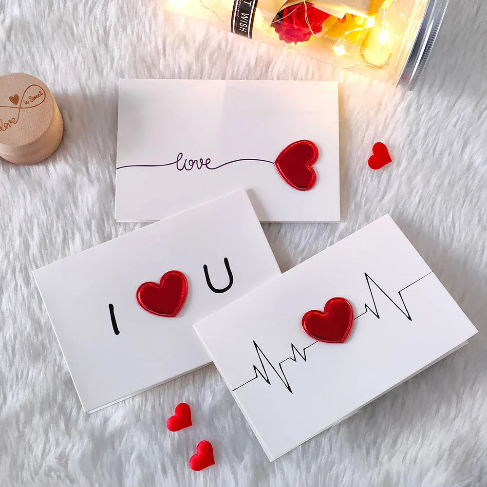 Love Postcard Valentines Day Gift Cards Wedding Invitation Greeting Cards Anniversary for Couples Handmade Valentines Day Gift Love Postcard Valentines Day Gift Cards Wedding Invitation Greeting Cards Anniversary for Couples Handmade Valentines Day Gift