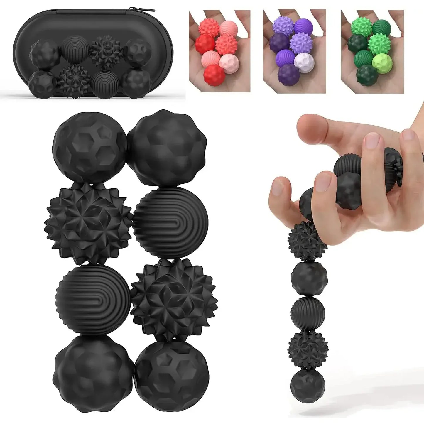 Magnetic Silicone Fidget Balls | Stress Relief & Focus Toy for Adults Magnetic Silicone Fidget Balls | Stress Relief & Focus Toy for Adults