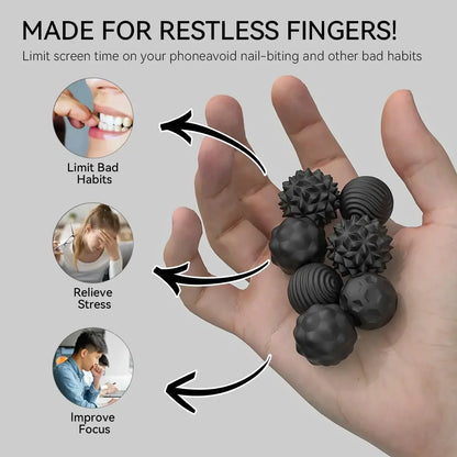 Magnetic Silicone Fidget Balls | Stress Relief & Focus Toy for Adults Magnetic Silicone Fidget Balls | Stress Relief & Focus Toy for Adults