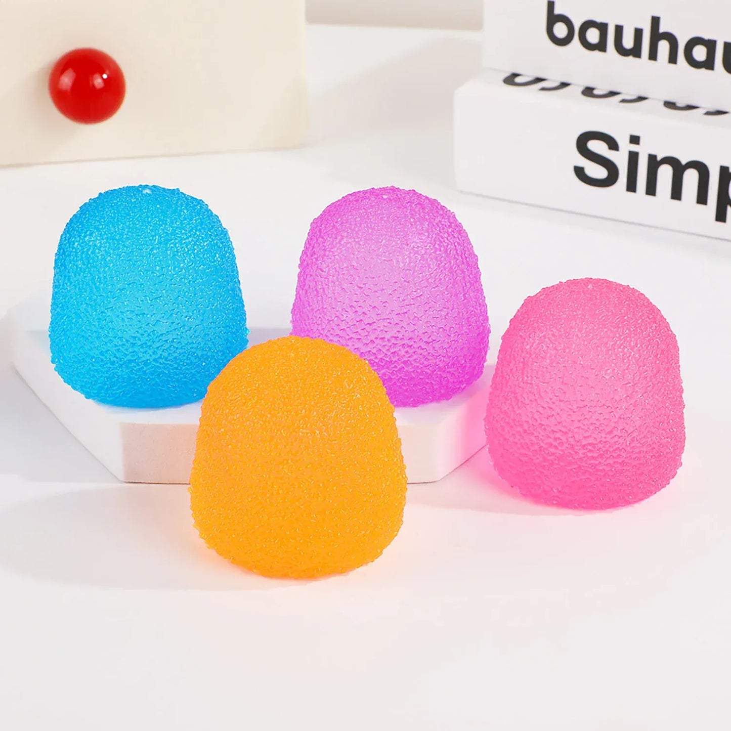 Maltose Stress Relief Ball | Pinch Sound Slow Rebound Fidget Toy Maltose Stress Relief Ball Stress Relief Toy Pinch Music Stress Relief Tool Slow Rebound Toy