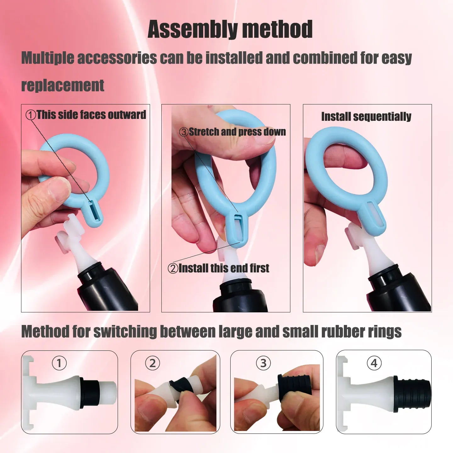 Massage Gun Head Attachments – Replacement Tips for 12mm & 19mm Massagers Massage Gun Head Attachments – Replacement Tips for 12mm & 19mm Shaft Massagers