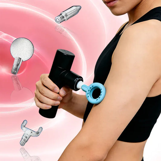 Massage Gun Head Attachments – Replacement Tips for 12mm & 19mm Massagers Massage Gun Head Attachments – Replacement Tips for 12mm & 19mm Shaft Massagers