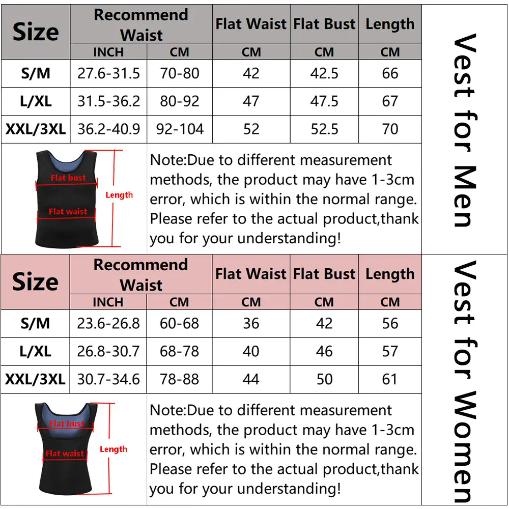 Men Neoprene Sweat Sauna Vest Waist Trainer Men Neoprene Sweat Sauna Vest Waist Trainer