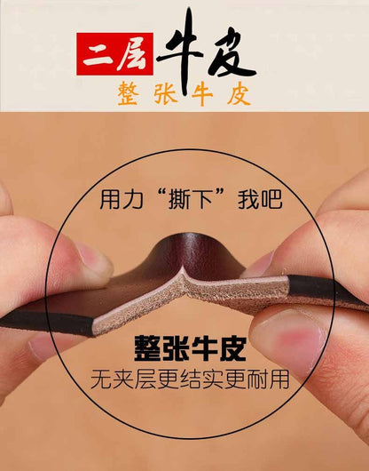 Men's Belt with Smooth Buckle, Genuine Leather, Extended Size 140Cm/150Cm, Pure Cowhide Waist Belt, Trendy Vintage Style Men's Belt with Smooth Buckle, Genuine Leather, Extended Size 140Cm/150Cm, Pure Cowhide Waist Belt, Trendy Vintage Style