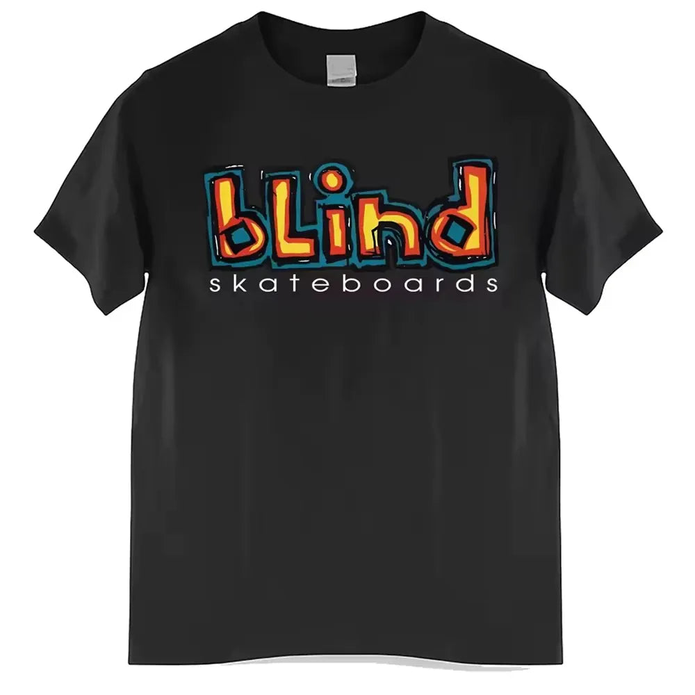Men's Blind Skateboard Graphic T-Shirt Short Sleeve Street Style Tee S-4XL | Wahooly Men's Blind Skateboard Graphic T-Shirt – Short Sleeve Street Style Tee, Sizes S–4XL