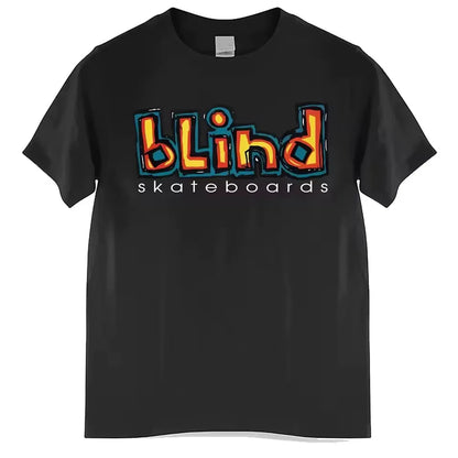 Men's Blind Skateboard Graphic T-Shirt Short Sleeve Street Style Tee S-4XL | Wahooly Men's Blind Skateboard Graphic T-Shirt – Short Sleeve Street Style Tee, Sizes S–4XL