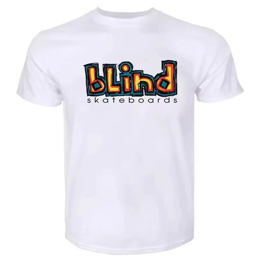 Men's Blind Skateboard Graphic T-Shirt Short Sleeve Street Style Tee S-4XL | Wahooly Men's Blind Skateboard Graphic T-Shirt – Short Sleeve Street Style Tee, Sizes S–4XL