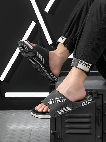 Men's Casual Summer PVC Slippers - Non-Slip Men's Casual Summer PVC Slippers - Non-Slip