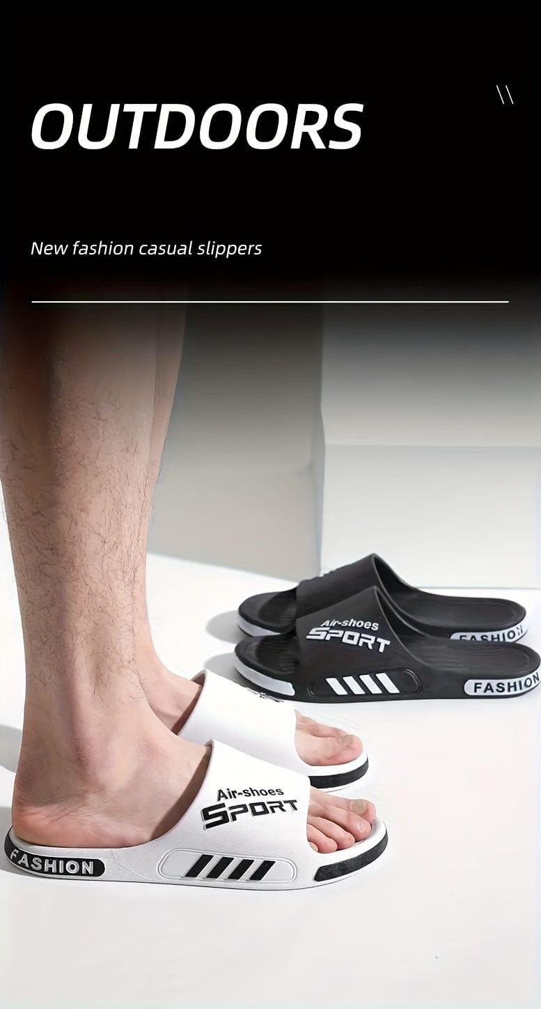 Men's Casual Summer PVC Slippers - Non-Slip Men's Casual Summer PVC Slippers - Non-Slip