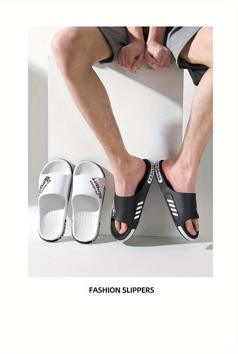Men's Casual Summer PVC Slippers - Non-Slip Men's Casual Summer PVC Slippers - Non-Slip