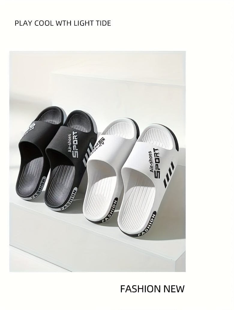 Men's Casual Summer PVC Slippers - Non-Slip Men's Casual Summer PVC Slippers - Non-Slip
