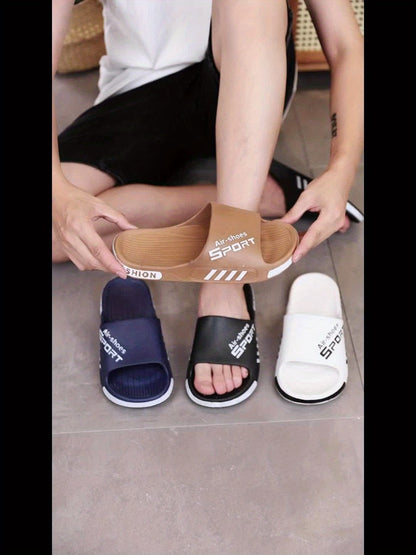 Men's Casual Summer PVC Slippers - Non-Slip Men's Casual Summer PVC Slippers - Non-Slip