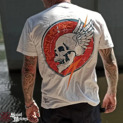 Men's Luxury Graphic Cotton T-Shirt Y2K Streetwear Designer Tee S-4XL | Wahooly Men's Luxury Graphic Cotton T-Shirt – Y2K Streetwear Style, Short Sleeve Designer Tee
