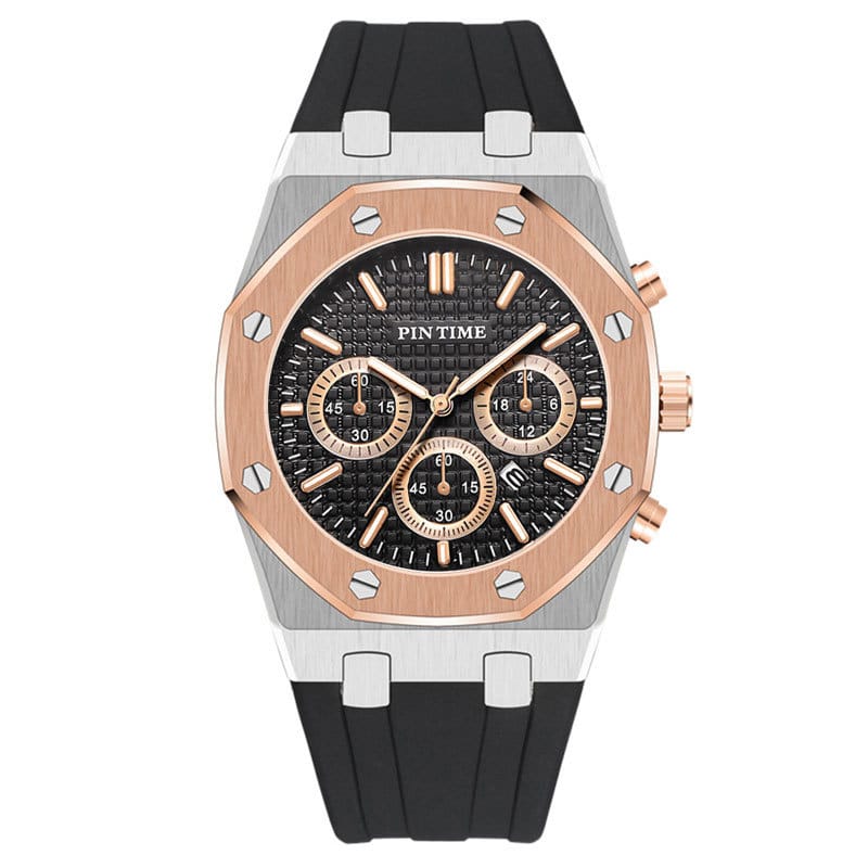 Men's Multi-Function Sports Watch | Waterproof 43mm Casual Dress Watch – 6 Colors Men's Multi-Function Sports Watch – Waterproof, 43mm Dial, 6 Color Options