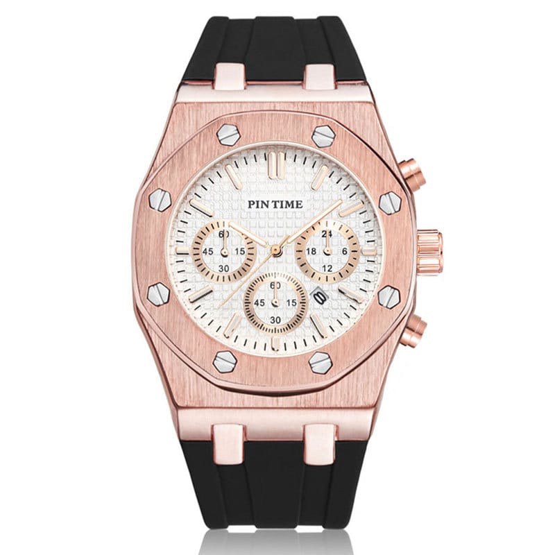 Men's Multi-Function Sports Watch | Waterproof 43mm Casual Dress Watch – 6 Colors Men's Multi-Function Sports Watch – Waterproof, 43mm Dial, 6 Color Options