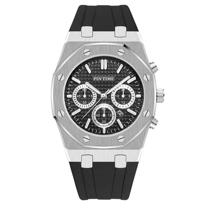 Men's Multi-Function Sports Watch | Waterproof 43mm Casual Dress Watch – 6 Colors Men's Multi-Function Sports Watch – Waterproof, 43mm Dial, 6 Color Options