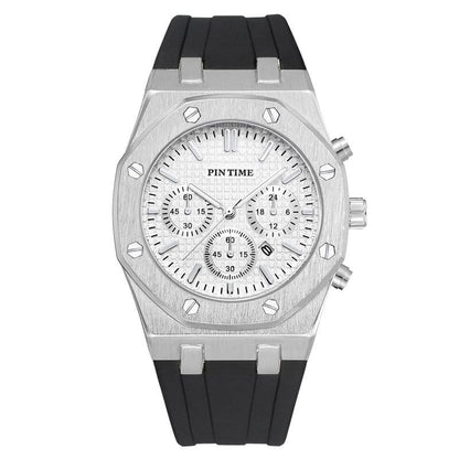Men's Multi-Function Sports Watch | Waterproof 43mm Casual Dress Watch – 6 Colors Men's Multi-Function Sports Watch – Waterproof, 43mm Dial, 6 Color Options