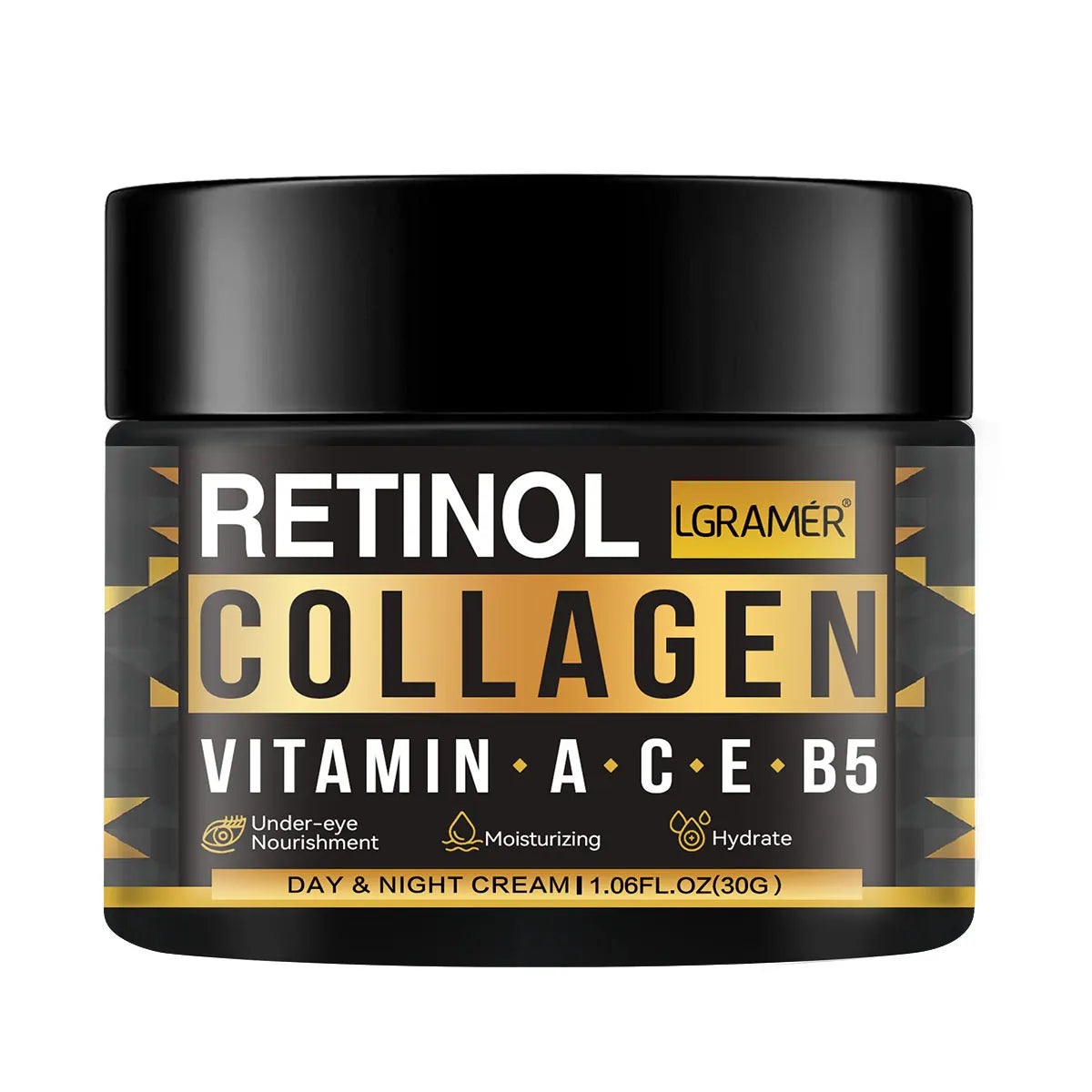 Men's Retinol Collagen Face Cream | Anti-Aging, Brightening & Hydration — Wahooly Men's Retinol Collagen Face Cream | Anti-Aging, Brightening & Deep Hydration | All Skin Types | 30g & 60g