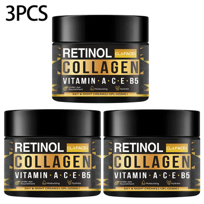 Men's Retinol Collagen Face Cream | Anti-Aging, Brightening & Hydration — Wahooly Men's Retinol Collagen Face Cream | Anti-Aging, Brightening & Deep Hydration | All Skin Types | 30g & 60g