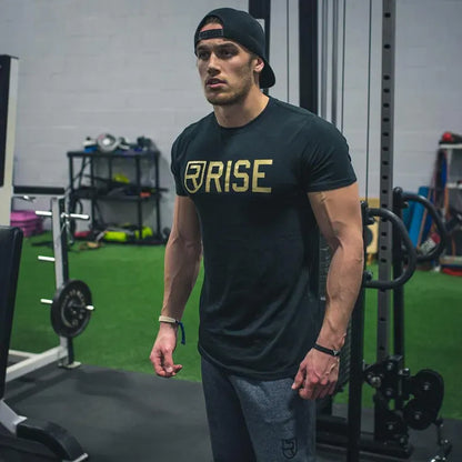 Men's Short Sleeve Muscle T-Shirt Casual Gym Fitness Workout Tee M-XXXL | Wahooly Men's Short Sleeve Muscle T-Shirt – Casual Gym Fitness Workout Tee for Daily Wear