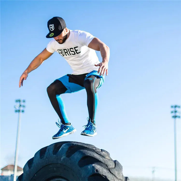 Men's Short Sleeve Muscle T-Shirt Casual Gym Fitness Workout Tee M-XXXL | Wahooly Men's Short Sleeve Muscle T-Shirt – Casual Gym Fitness Workout Tee for Daily Wear