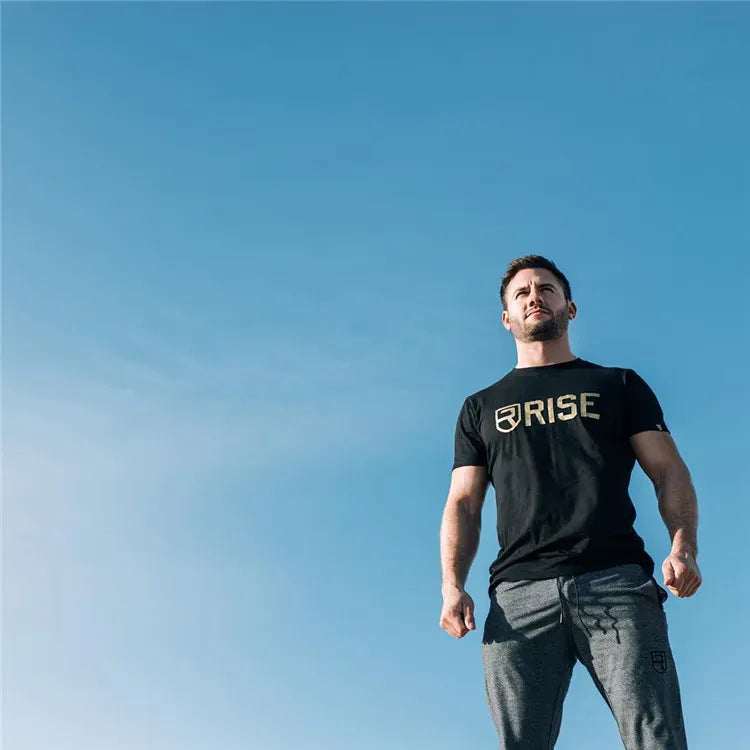 Men's Short Sleeve Muscle T-Shirt Casual Gym Fitness Workout Tee M-XXXL | Wahooly Men's Short Sleeve Muscle T-Shirt – Casual Gym Fitness Workout Tee for Daily Wear