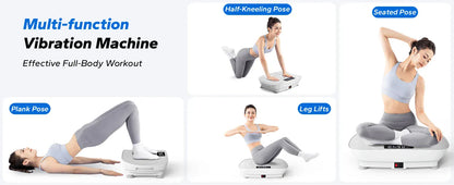 MERACH Vibration Plate Exercise Machine Whole Body Workout Power Vibrate Fitness Platform Vibration Plate Weight Loss & Shaping MERACH Vibration Plate Exercise Machine Whole Body Workout Power Vibrate Fitness Platform Vibration Plate Weight Loss & Shaping