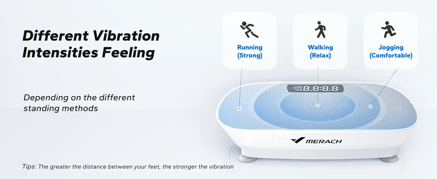 MERACH Vibration Plate Exercise Machine Whole Body Workout Power Vibrate Fitness Platform Vibration Plate Weight Loss & Shaping MERACH Vibration Plate Exercise Machine Whole Body Workout Power Vibrate Fitness Platform Vibration Plate Weight Loss & Shaping