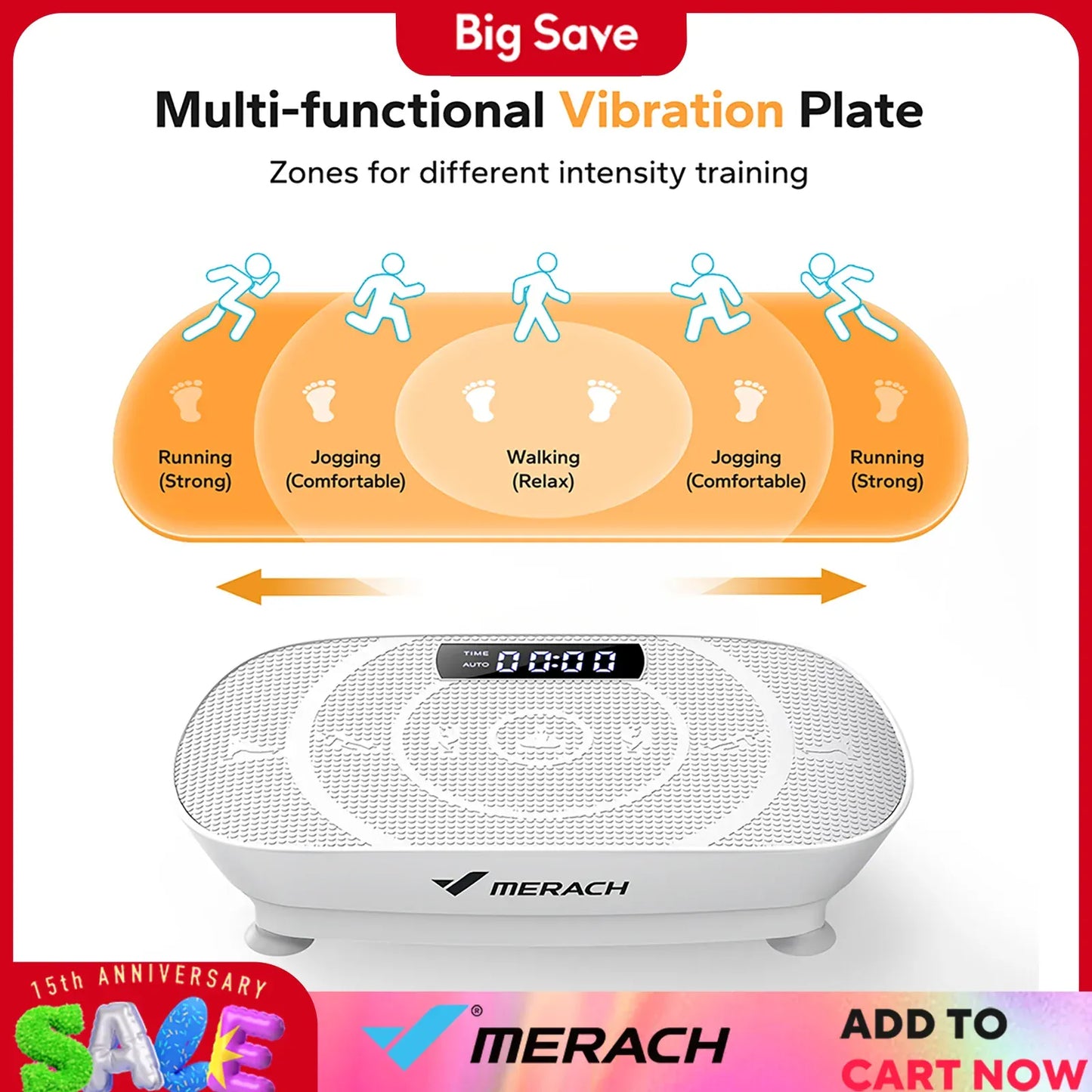 MERACH Vibration Plate Exercise Machine Whole Body Workout Power Vibrate Fitness Platform Vibration Plate Weight Loss & Shaping MERACH Vibration Plate Exercise Machine Whole Body Workout Power Vibrate Fitness Platform Vibration Plate Weight Loss & Shaping