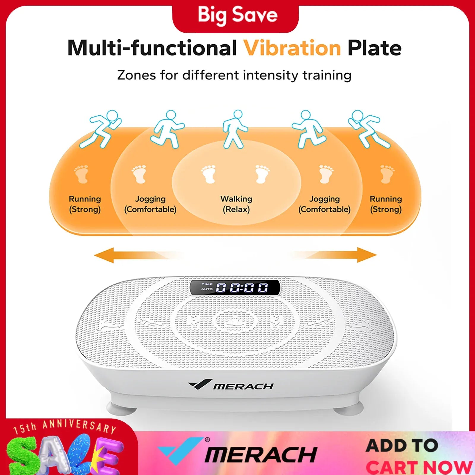 MERACH Vibration Plate Exercise Machine Whole Body Workout Power Vibrate Fitness Platform Vibration Plate Weight Loss & Shaping MERACH Vibration Plate Exercise Machine Whole Body Workout Power Vibrate Fitness Platform Vibration Plate Weight Loss & Shaping