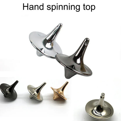 Metal Gyro Hot Movie Totem Silver Hand Spinning Top Fingertips Small Cyclone Gyroscope Antistress Fidget Toys For Children Gifts Metal Gyro Hot Movie Totem Silver Hand Spinning Top Fingertips Small Cyclone Gyroscope Antistress Fidget Toys For Children Gifts