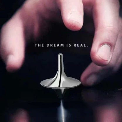 Metal Gyro Hot Movie Totem Silver Hand Spinning Top Fingertips Small Cyclone Gyroscope Antistress Fidget Toys For Children Gifts Metal Gyro Hot Movie Totem Silver Hand Spinning Top Fingertips Small Cyclone Gyroscope Antistress Fidget Toys For Children Gifts