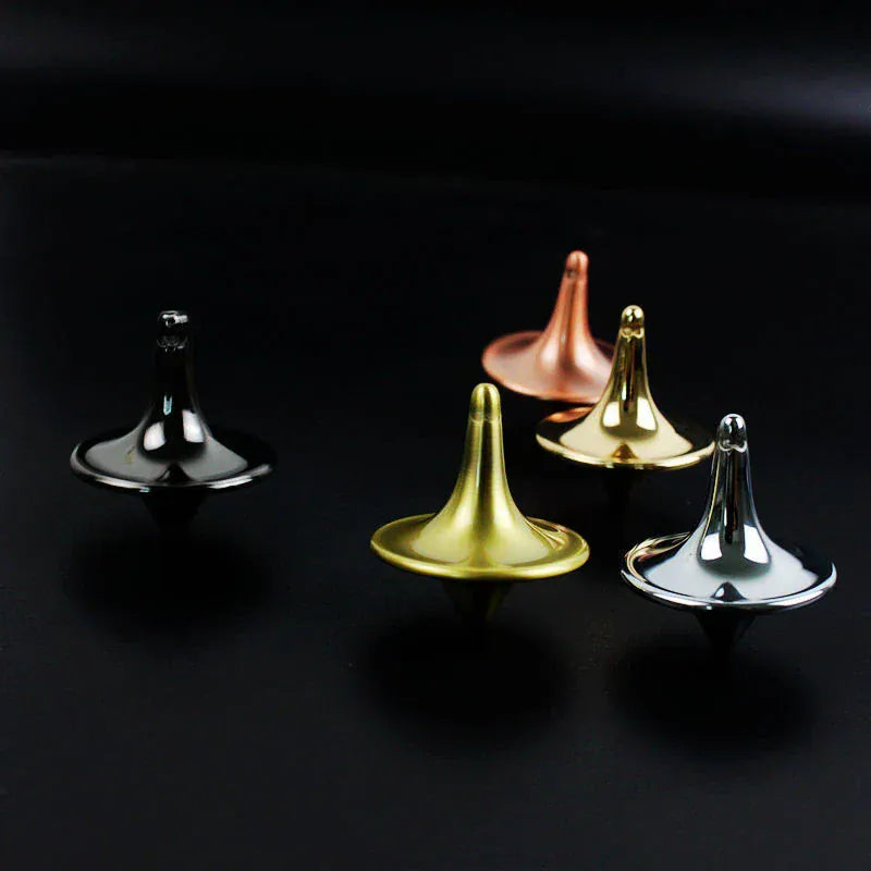 Metal Gyro Hot Movie Totem Silver Hand Spinning Top Fingertips Small Cyclone Gyroscope Antistress Fidget Toys For Children Gifts Metal Gyro Hot Movie Totem Silver Hand Spinning Top Fingertips Small Cyclone Gyroscope Antistress Fidget Toys For Children Gifts