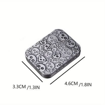 Metal Haptic Coin Fidget Slider | Poker Card Push Desk Toy Metal Haptic Coin Fidget Slider | Poker Card Push Desk Toy