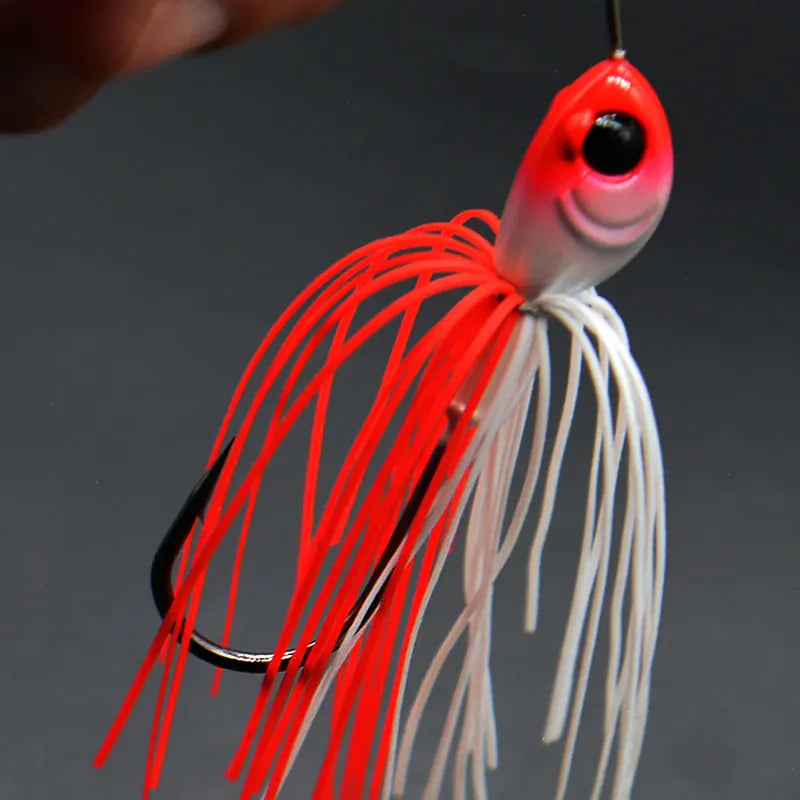 Metal Spinner Spoon Wobbler Lure 12g 17g Pike Bass – Wahooly Metal Spinner Spoon Wobbler Lure – 12g & 17g Spinnerbait for Pike & Bass