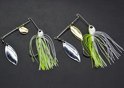 Metal Spinner Spoon Wobbler Lure 12g 17g Pike Bass – Wahooly Metal Spinner Spoon Wobbler Lure – 12g & 17g Spinnerbait for Pike & Bass