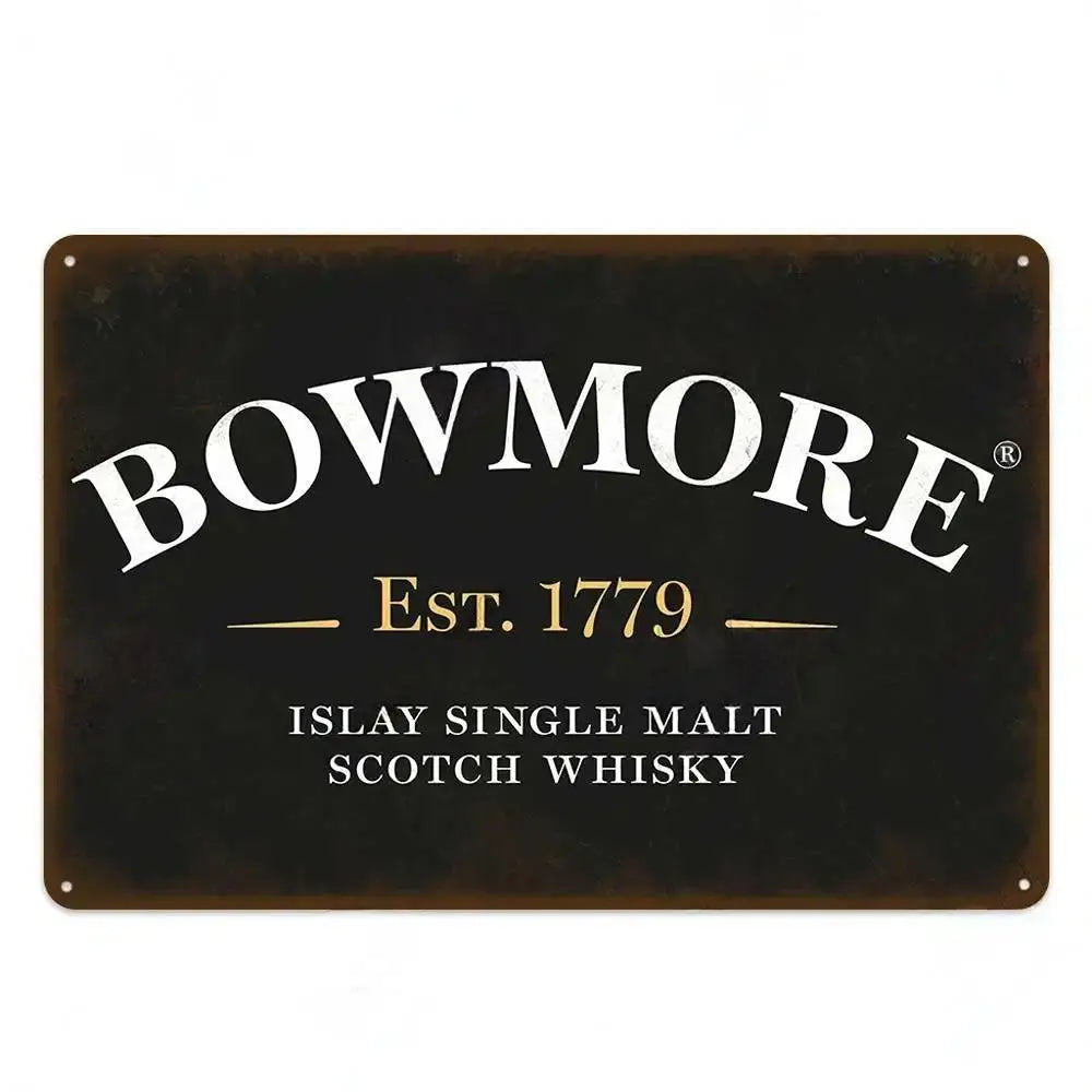 Vintage Beer Metal Sign - Retro Tin Poster Bar Pub Décor | Wahooly Metal Tin Poster Beer Metal Sign Decorative Plaque Retro Plate Wall Decor Bar Pub Club Man Cave Dad's Garage Workshop Poster