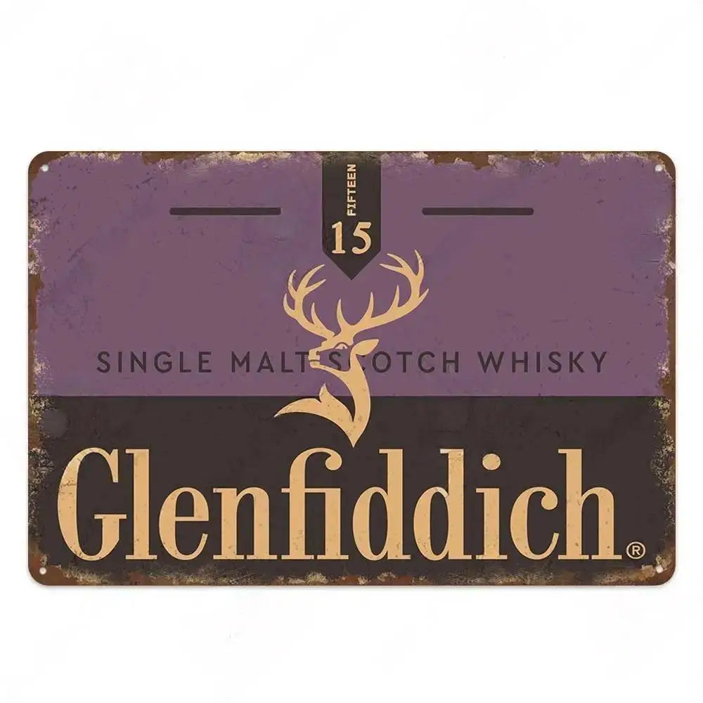 Vintage Beer Metal Sign - Retro Tin Poster Bar Pub Décor | Wahooly Metal Tin Poster Beer Metal Sign Decorative Plaque Retro Plate Wall Decor Bar Pub Club Man Cave Dad's Garage Workshop Poster