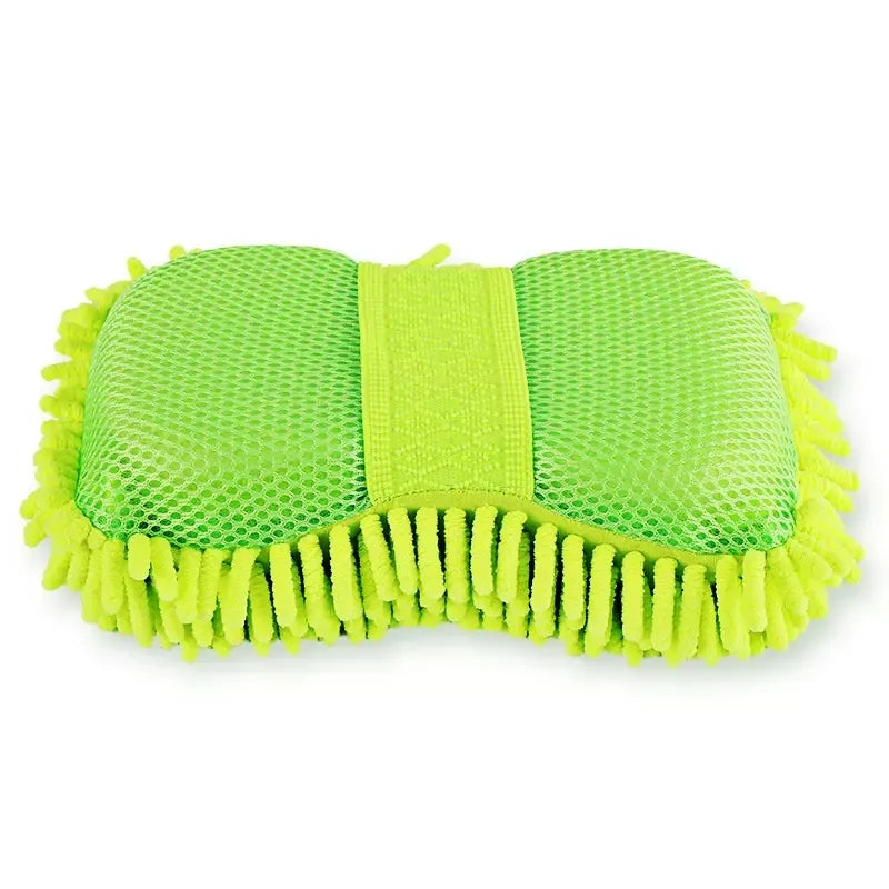 Microfiber Car Wash Sponge & Detailing Glove | Scratch-Free Cleaning | Cars, SUVs & Trucks Microfiber Car Wash Sponge & Detailing Glove — Scratch-Free Cleaning for Cars, SUVs & Trucks