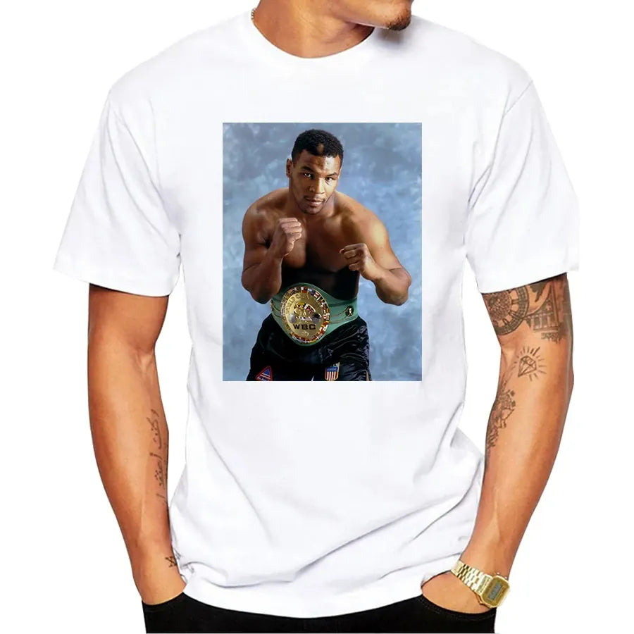 Mike Tyson Retro Boxing Graphic T-Shirt Vintage Men's Tee Gift for Boxing Fans | Wahooly Mike Tyson Retro Boxing Graphic T-Shirt – Vintage Style Men's Tee, Great Gift for Boxing Fans