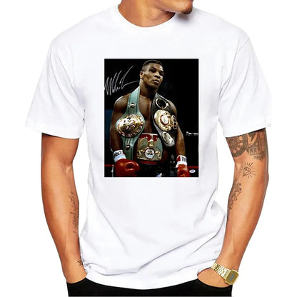 Mike Tyson Retro Boxing Graphic T-Shirt Vintage Men's Tee Gift for Boxing Fans | Wahooly Mike Tyson Retro Boxing Graphic T-Shirt – Vintage Style Men's Tee, Great Gift for Boxing Fans